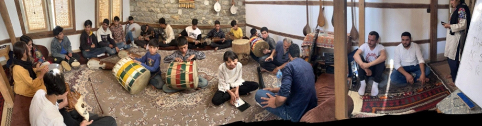 Class at Leif Larsen Music Center, Altit, Hunza, May 2024